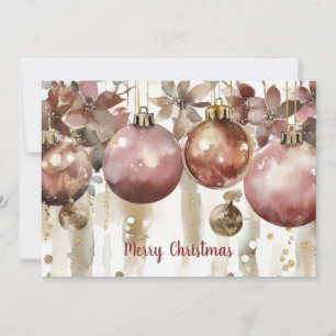 Custom festive Christmas Greeting Card