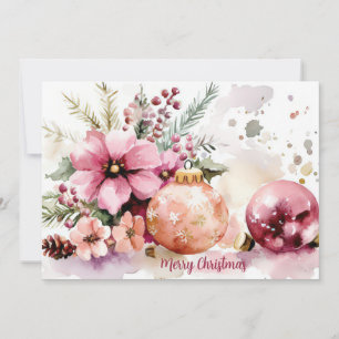 Custom festive Christmas Greeting Card