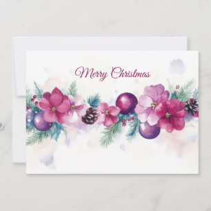 Custom festive Christmas Greeting Card