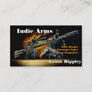 Custom FFL business card 2