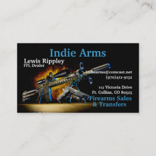 Custom FFL business card 3