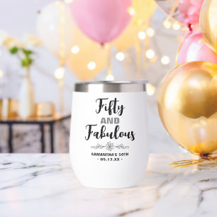 Custom Fifty and Fabulous Any Milestone Birthday