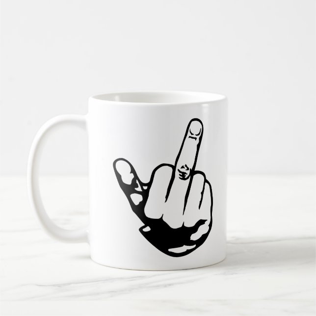 Custom finger mug (Left)