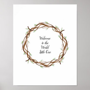 Custom Finger Print Wreath, Guest Book Alternative