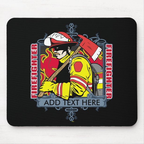 Firefighter Mouse Pads 