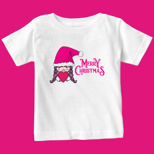 Custom First Christmas, Merry Christmas Baby T-Shirt