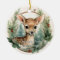 Custom First Christmas Ornament, Deer Ornament
