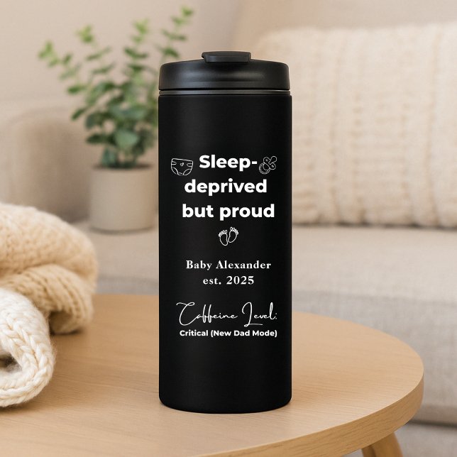 Custom First Father Gift Thermal Tumbler (Creator Uploaded)