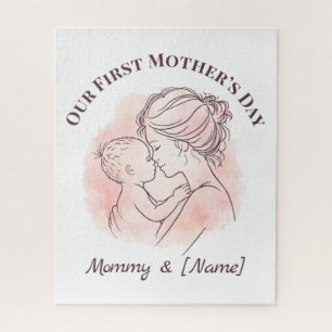 Custom First Mother’s Day Jigsaw Puzzle