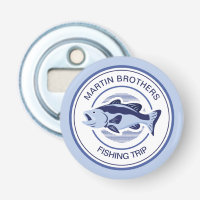 Custom Fisherman Blue Bass Fish