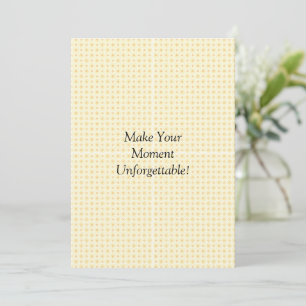 Custom Flat Announcement Card
