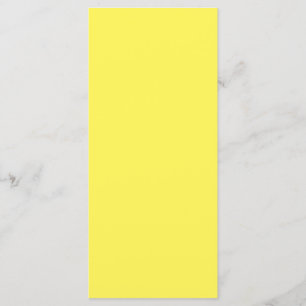 Custom Flat Menu Elegant Yellow Event Dining