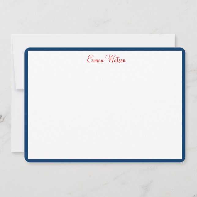 Custom Flat Note Card-Matte Card (Front)
