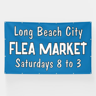 Custom Flea Market Banner