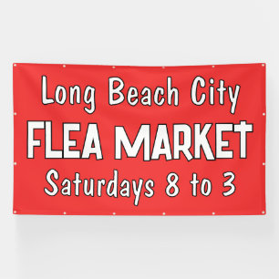 Custom Flea Market Banner