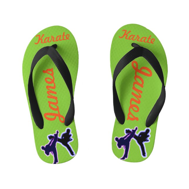 Custom Flip Flops, Kids Kid's Jandals (Footbed)