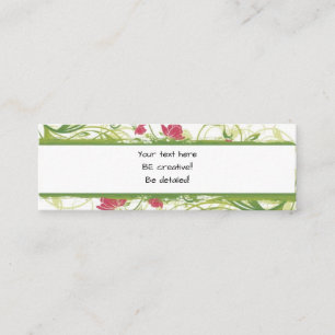 Custom Floral Business Card
