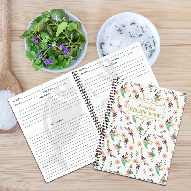 Custom Floral Recipe Book  (Creator Uploaded)