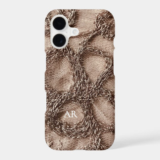 Custom Floral Rose Gold 3D Embroidery Look Chic