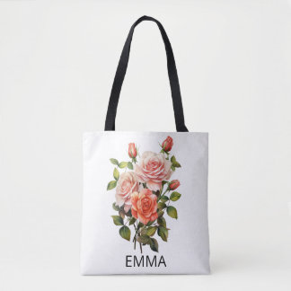  Custom Floral Tote Bag