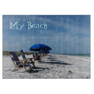 Custom Florida Beach Cutting Board