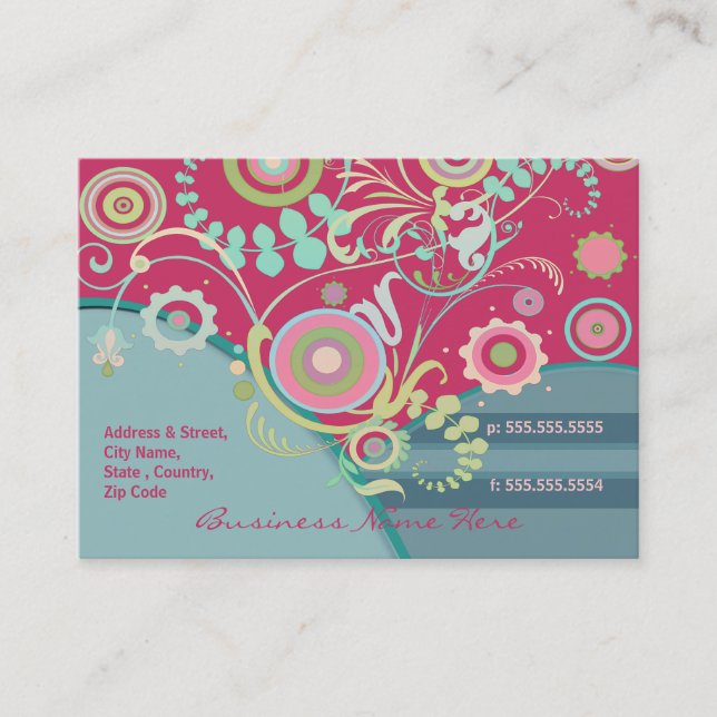 Custom Florist / Other Business Card (Front)