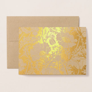 Custom  foil card