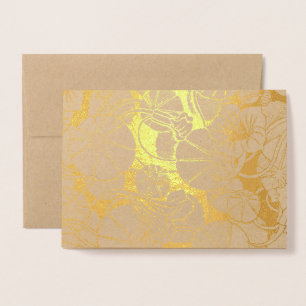Custom  foil card