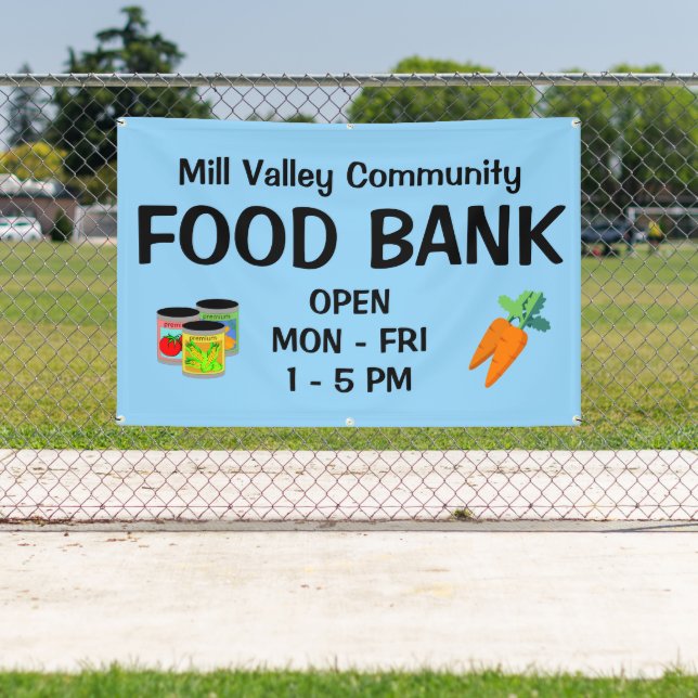 Custom Food Bank Banner (Insitu)