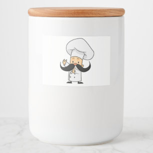 Custom Food Container Label (3" x 2")