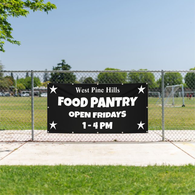 Custom Food Pantry Banner (Insitu)