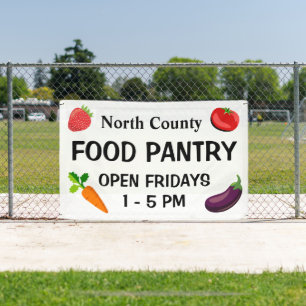 Custom Food Pantry Banner