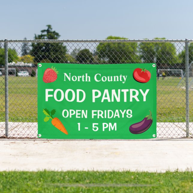 Custom Food Pantry Banner (Insitu)