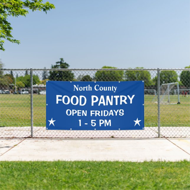 Custom Food Pantry Banner (Insitu)