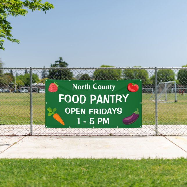 Custom Food Pantry Banner (Insitu)