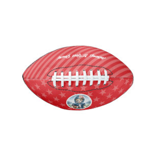 Custom Football   1st Year Down Birthday Gift