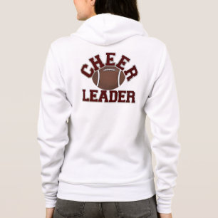 Custom Football Cheerleader's Hoodie