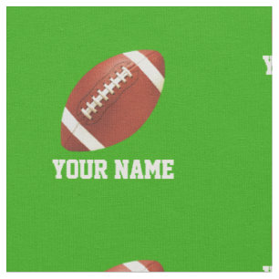 Custom Football Green Fabric