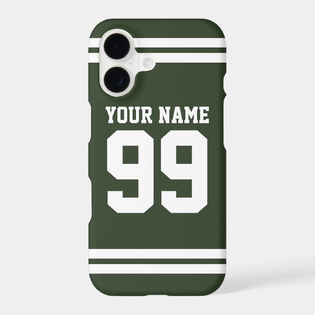 Custom football jersey number athletic stripe (Back)