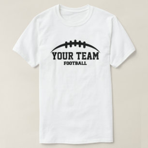 Custom Football Laces T-Shirt