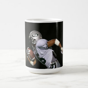 Custom Football Photo Sports Coffee Mug