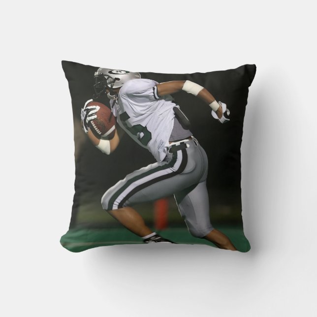 Custom Football Photo Sports Cushion (Front)