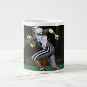 Custom Football Photo Sports Large Coffee Mug
