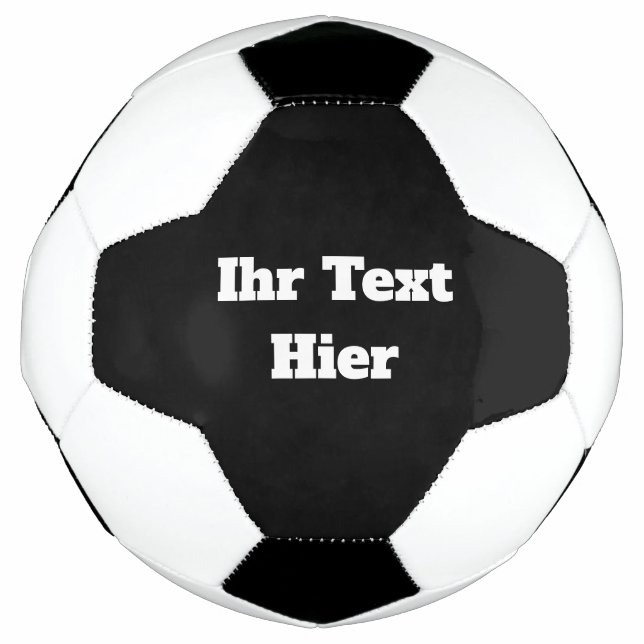 Custom Football Soccer Ball (Front)