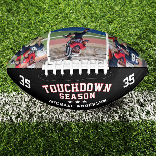 Custom Football Touchdown Photo Collage