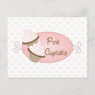 Custom for Pink Cupcake Postcard