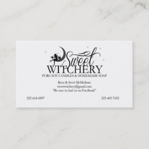 Custom for Sweet Witchery Business Card