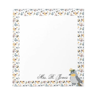 Custom For The Birds Notepad