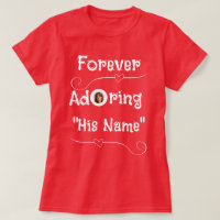 Custom Forever Adoring Him Valentine's Day Hearts 