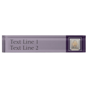 Custom Frame to Add Your Art Or Photo Nameplate